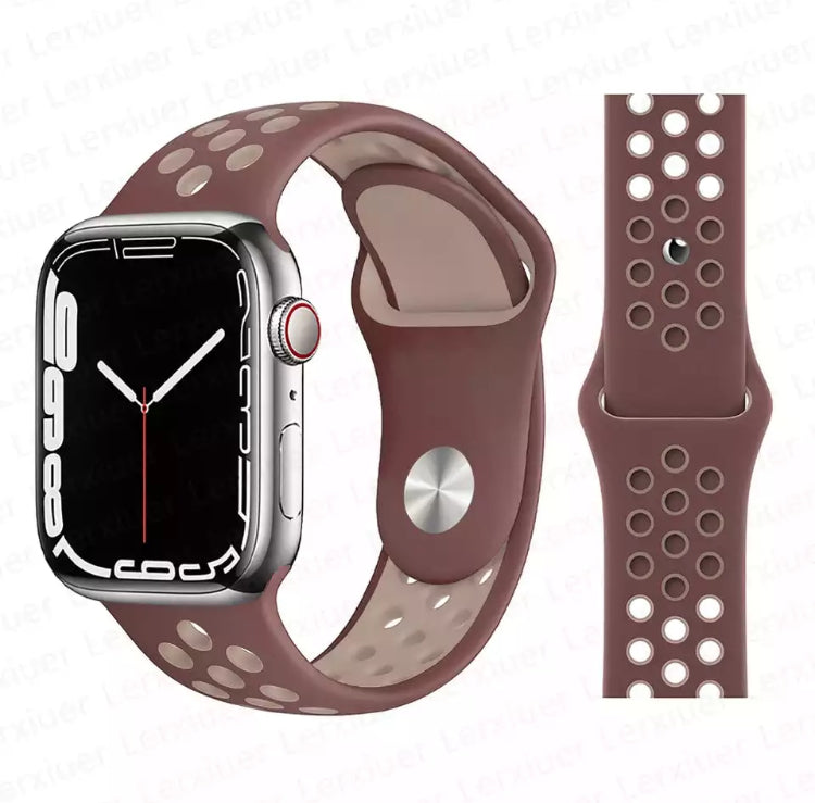 Signature Nike Apple Watch Silicone Sport Bands with Breathable Linings- for Selected Apple Watch 40mm Size - Super Savings Technologies Co.,LTD Signature Nike Apple Watch Silicone Sport Bands with Breathable Linings- for Selected Apple Watch 40mm Size - Super Savings Technologies Co.,LTD
